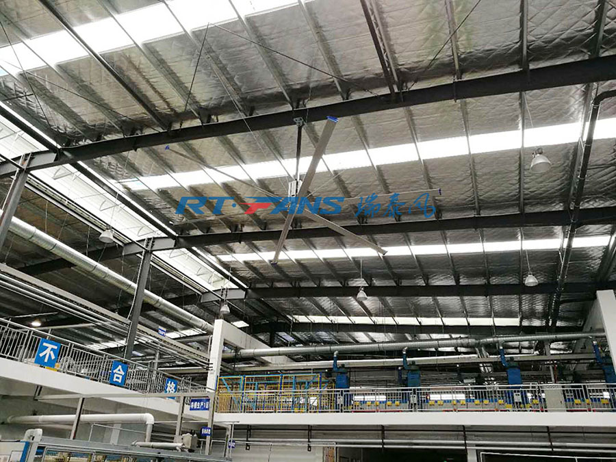 大型工業(yè)吊扇為什么更受廠房車間歡迎？